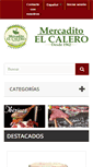 Mobile Screenshot of mercaditoelcalero.com